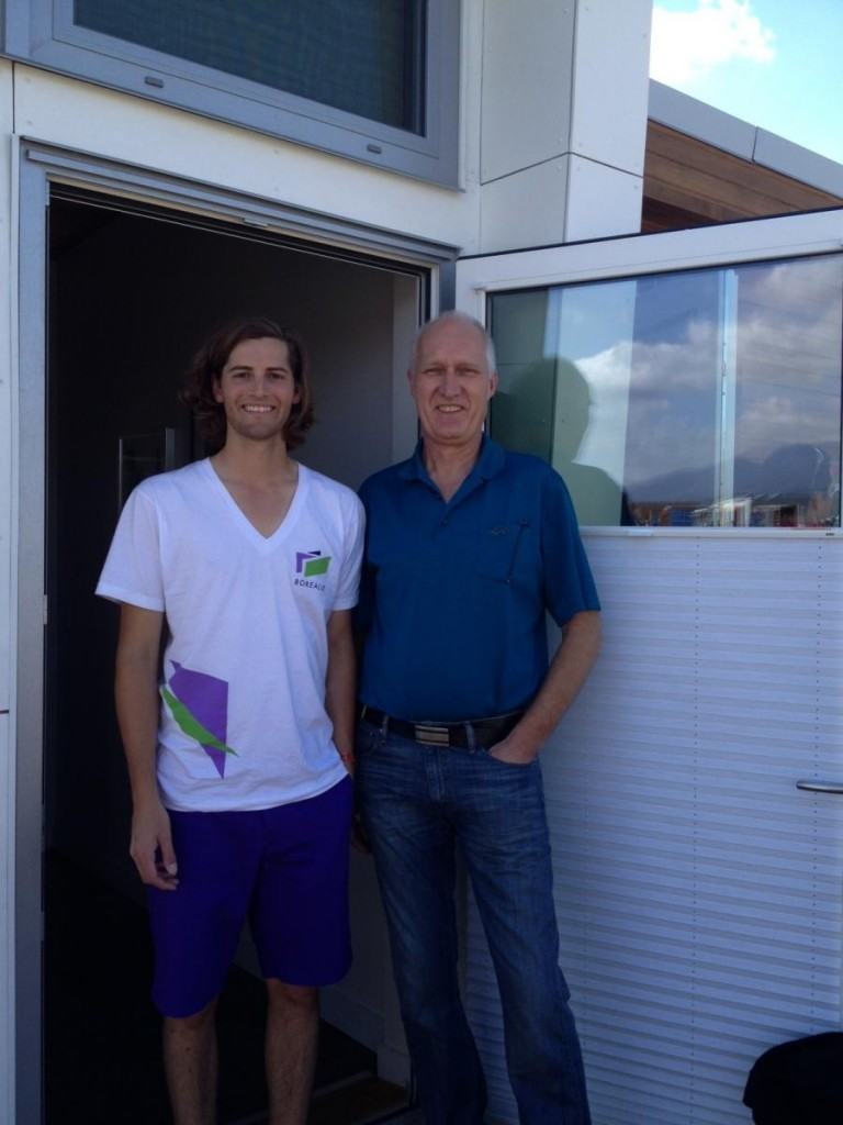 George at the Solar Decathlon