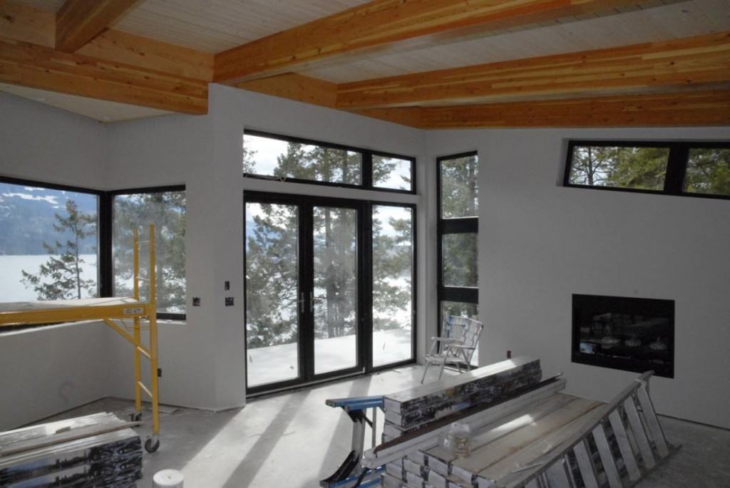 Innotech windows and doors used in Kaslo BC