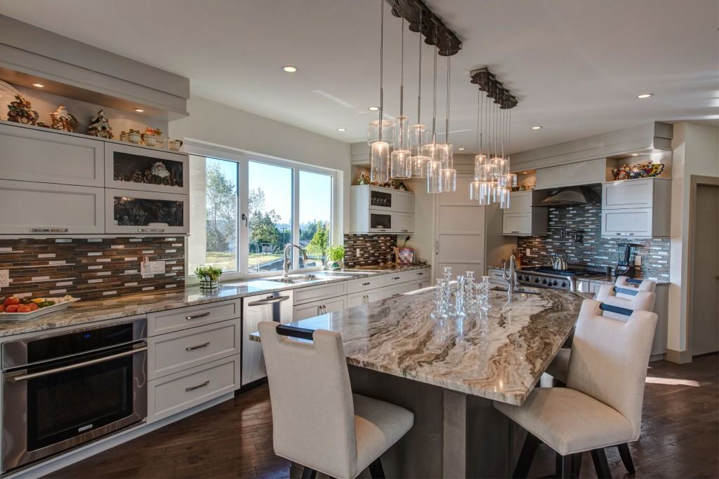 Tilt and Turn Window Design Above Kitchen Sink