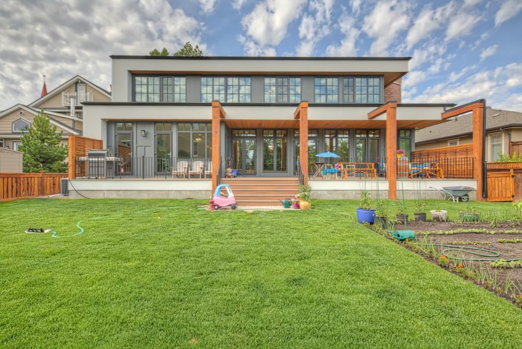 Custom Home Calgary - Patio Doors