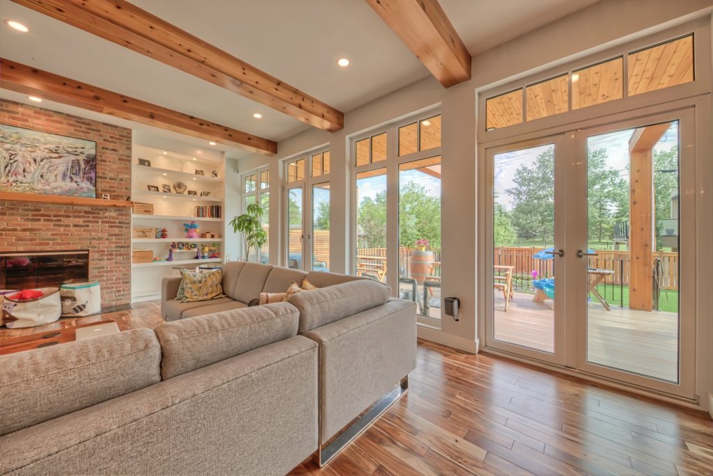 Custom Home Calgary - Patio Doors