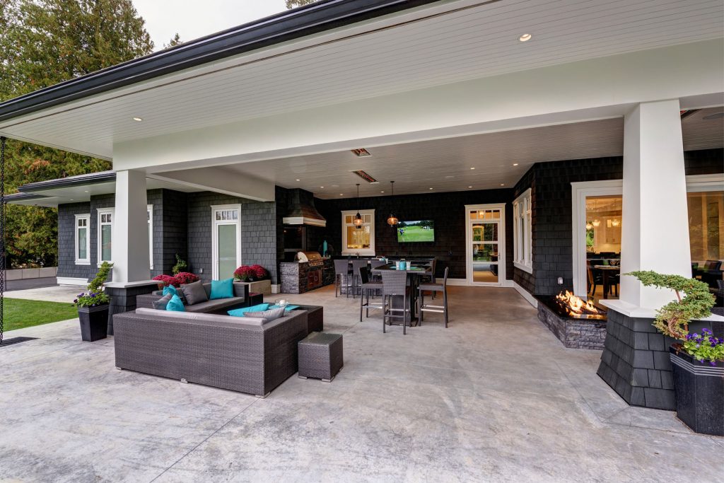 Langley Custom Home - Patio Doors