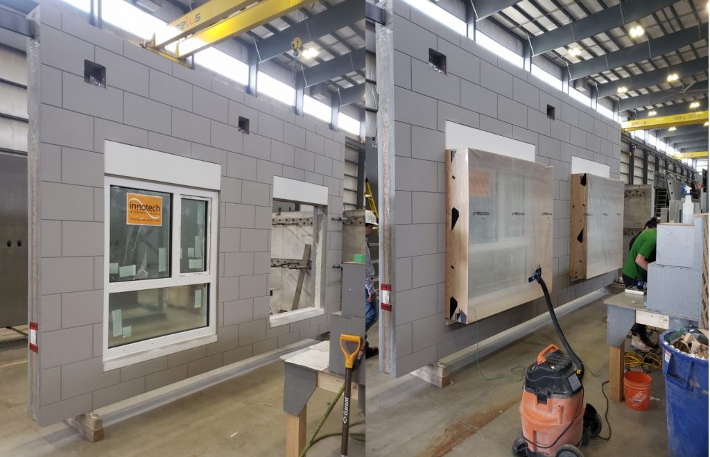 Diagnostic Testing on Concrete Wall Panels